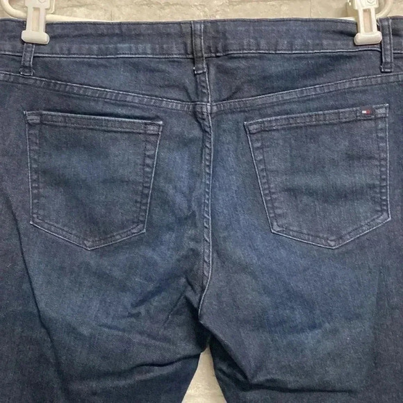 Woman’s Tommy Hilfiger slim crop denim jeans ladies crop pants - Picture 9 of 10